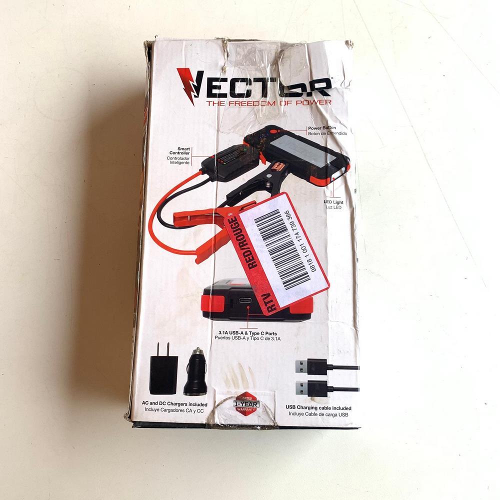 1600 Peak Amp Automotive Lithium Jump Starter, Portable Power - 15W USB-A & USB-C (SS16LV) 1600 Peak Amp Automotive Lithium Jump Starter, Portable Power - 15W USB-A & USB-C (SS16LV)